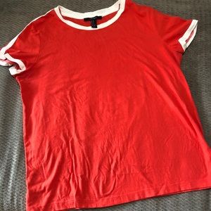 Forever21 orange t shirt